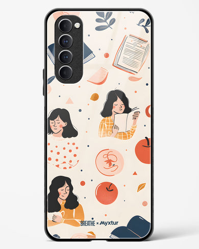 Page Pleasure [BREATHE] Glass Case Phone Cover (Oppo)