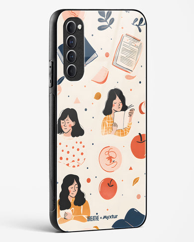 Page Pleasure [BREATHE] Glass Case Phone Cover (Oppo)