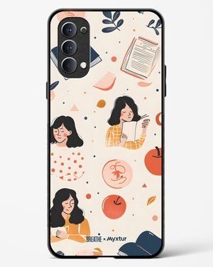 Page Pleasure [BREATHE] Glass Case Phone Cover (Oppo)