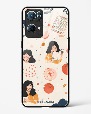 Page Pleasure [BREATHE] Glass Case Phone Cover (Oppo)