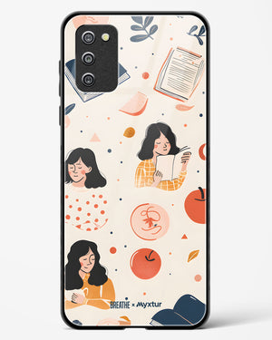 Page Pleasure [BREATHE] Glass Case Phone Cover (Samsung)