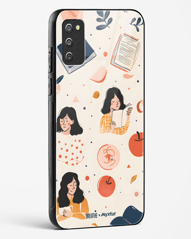 Page Pleasure [BREATHE] Glass Case Phone Cover (Samsung)