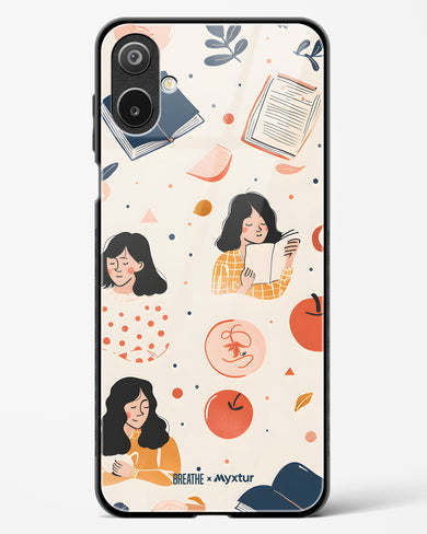Page Pleasure [BREATHE] Glass Case Phone Cover (Samsung)