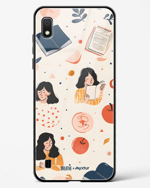 Page Pleasure [BREATHE] Glass Case Phone Cover (Samsung)