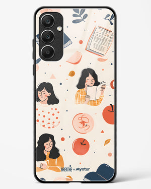 Page Pleasure [BREATHE] Glass Case Phone Cover (Samsung)