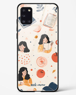 Page Pleasure [BREATHE] Glass Case Phone Cover (Samsung)