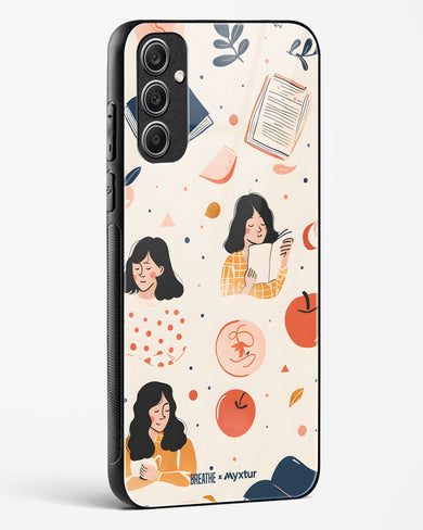 Page Pleasure [BREATHE] Glass Case Phone Cover (Samsung)