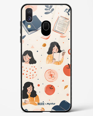 Page Pleasure [BREATHE] Glass Case Phone Cover (Samsung)