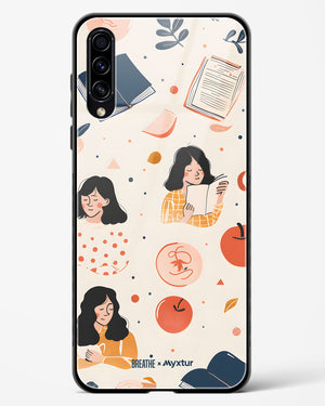 Page Pleasure [BREATHE] Glass Case Phone Cover (Samsung)