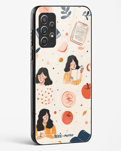 Page Pleasure [BREATHE] Glass Case Phone Cover (Samsung)