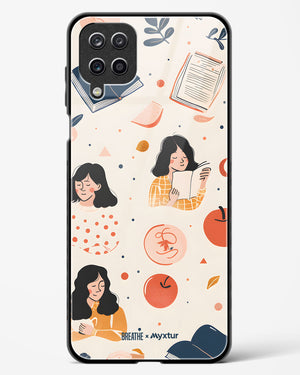 Page Pleasure [BREATHE] Glass Case Phone Cover (Samsung)