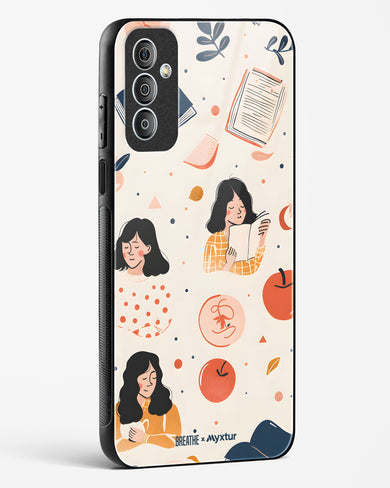 Page Pleasure [BREATHE] Glass Case Phone Cover (Samsung)
