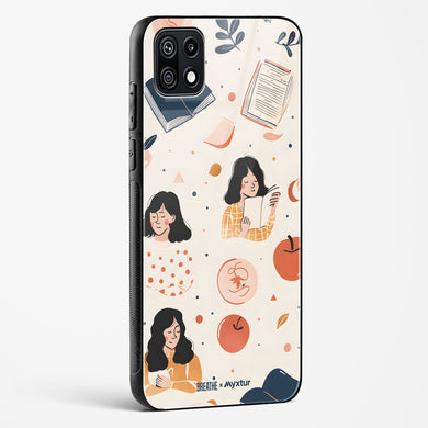 Page Pleasure [BREATHE] Glass Case Phone Cover (Samsung)
