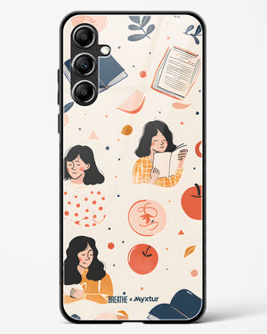 Page Pleasure [BREATHE] Glass Case Phone Cover (Samsung)