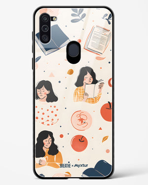 Page Pleasure [BREATHE] Glass Case Phone Cover (Samsung)