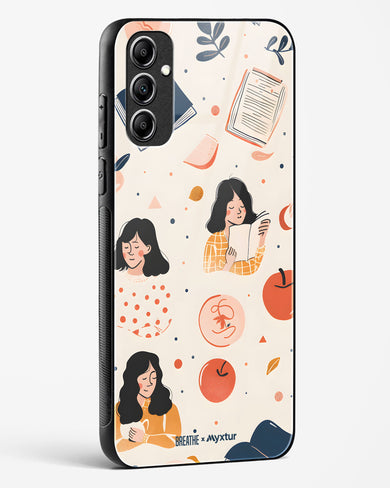 Page Pleasure [BREATHE] Glass Case Phone Cover (Samsung)