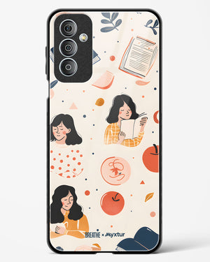 Page Pleasure [BREATHE] Glass Case Phone Cover (Samsung)