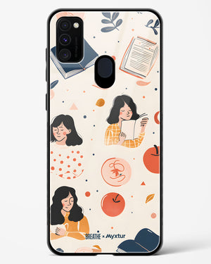 Page Pleasure [BREATHE] Glass Case Phone Cover (Samsung)