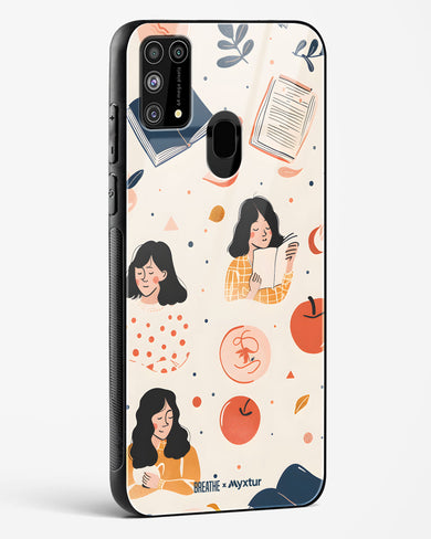 Page Pleasure [BREATHE] Glass Case Phone Cover (Samsung)