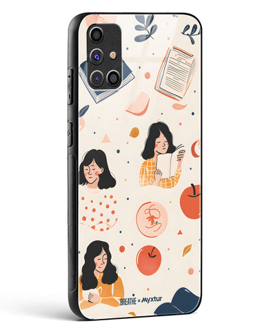 Page Pleasure [BREATHE] Glass Case Phone Cover (Samsung)