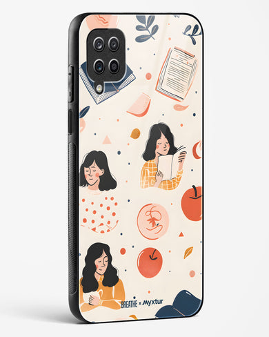 Page Pleasure [BREATHE] Glass Case Phone Cover (Samsung)