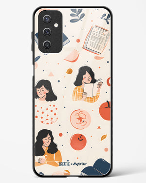 Page Pleasure [BREATHE] Glass Case Phone Cover (Samsung)