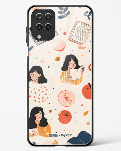 Page Pleasure [BREATHE] Glass Case Phone Cover (Samsung)