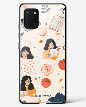 Page Pleasure [BREATHE] Glass Case Phone Cover (Samsung)