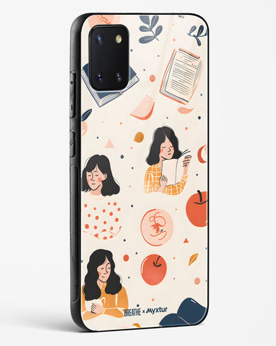 Page Pleasure [BREATHE] Glass Case Phone Cover (Samsung)