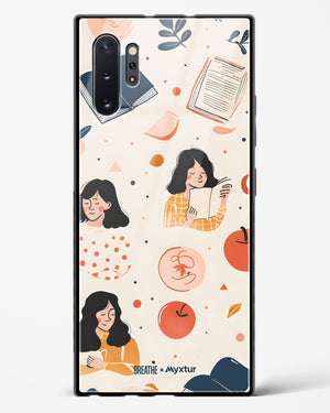 Page Pleasure [BREATHE] Glass Case Phone Cover (Samsung)