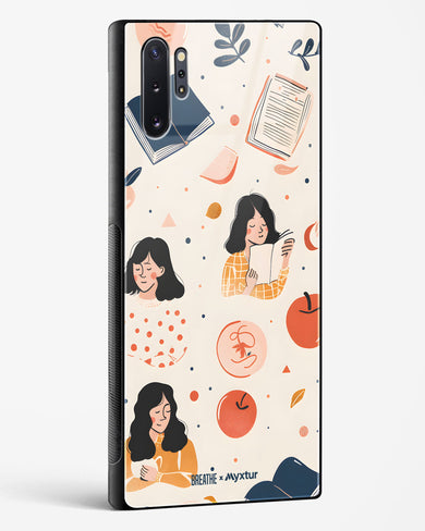 Page Pleasure [BREATHE] Glass Case Phone Cover (Samsung)