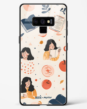 Page Pleasure [BREATHE] Glass Case Phone Cover (Samsung)