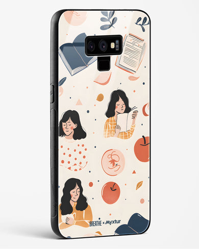 Page Pleasure [BREATHE] Glass Case Phone Cover (Samsung)