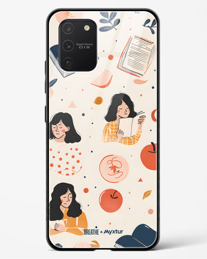 Page Pleasure [BREATHE] Glass Case Phone Cover (Samsung)