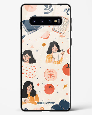 Page Pleasure [BREATHE] Glass Case Phone Cover (Samsung)