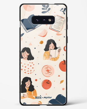 Page Pleasure [BREATHE] Glass Case Phone Cover (Samsung)