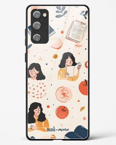 Page Pleasure [BREATHE] Glass Case Phone Cover (Samsung)