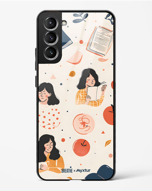 Page Pleasure [BREATHE] Glass Case Phone Cover (Samsung)