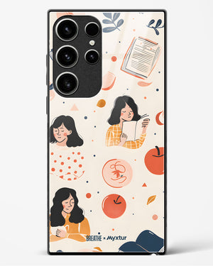 Page Pleasure [BREATHE] Glass Case Phone Cover (Samsung)