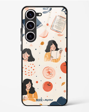 Page Pleasure [BREATHE] Glass Case Phone Cover (Samsung)