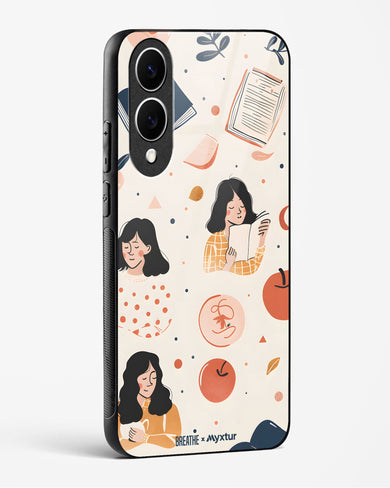 Page Pleasure [BREATHE] Glass Case Phone Cover (Samsung)