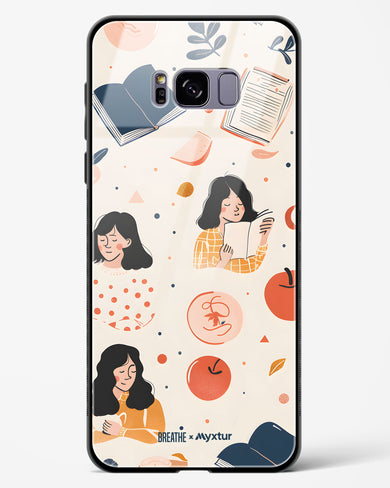 Page Pleasure [BREATHE] Glass Case Phone Cover (Samsung)