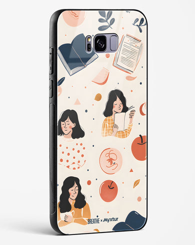 Page Pleasure [BREATHE] Glass Case Phone Cover (Samsung)