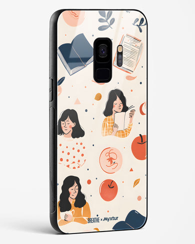 Page Pleasure [BREATHE] Glass Case Phone Cover (Samsung)