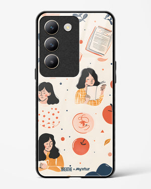 Page Pleasure [BREATHE] Glass Case Phone Cover (Vivo)