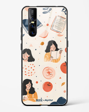 Page Pleasure [BREATHE] Glass Case Phone Cover (Vivo)