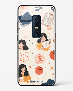 Page Pleasure [BREATHE] Glass Case Phone Cover (Vivo)