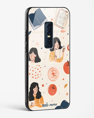 Page Pleasure [BREATHE] Glass Case Phone Cover-(Vivo)