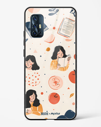 Page Pleasure [BREATHE] Glass Case Phone Cover (Vivo)