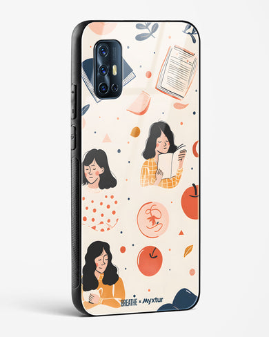 Page Pleasure [BREATHE] Glass Case Phone Cover (Vivo)